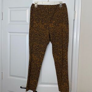 Leopard pants